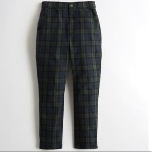 Checked pants